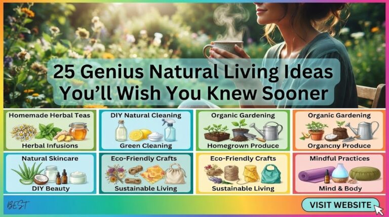 25 Smart Natural Living Ideas