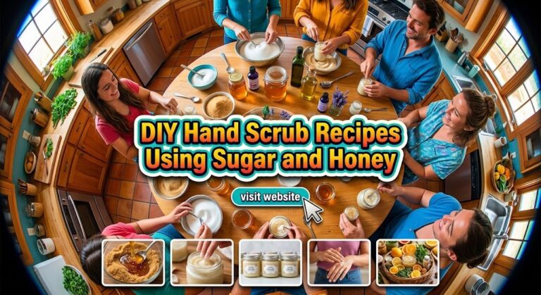 DIY Hand Scrub Recipes Using Sugar and Honey