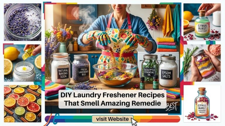 DIY Laundry Freshener Recipes That Smell Amazing