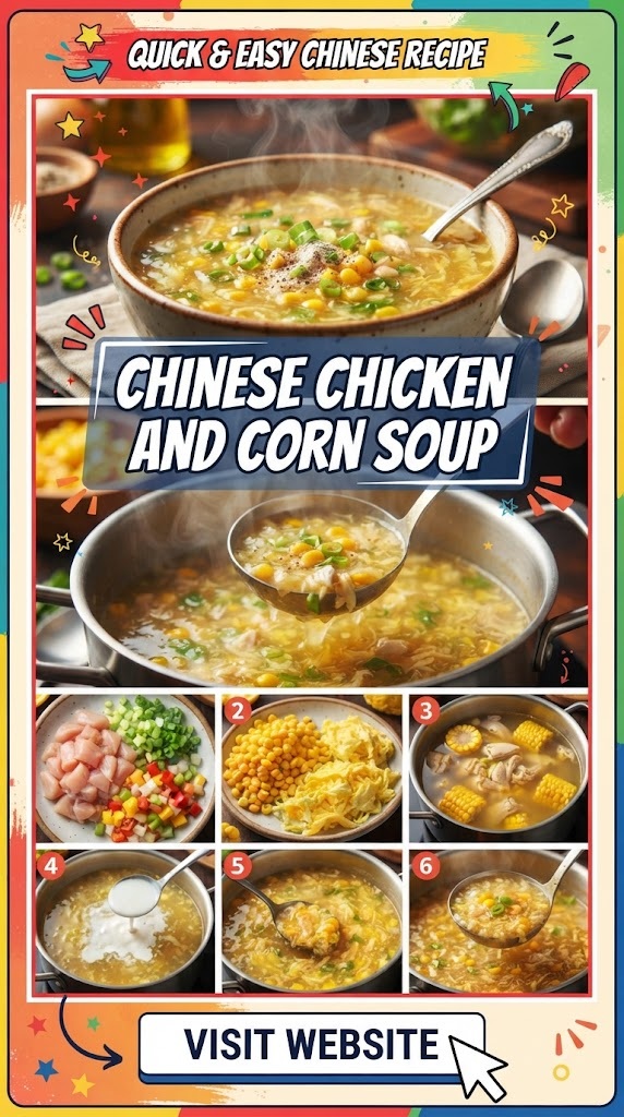 Chicken and Corn Soup (Chinese)