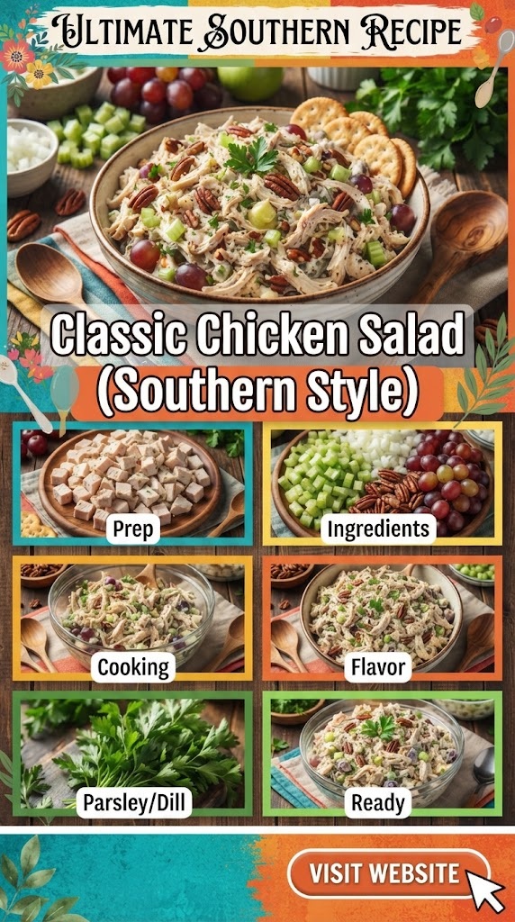 Classic Chicken Salad (Southern Style)