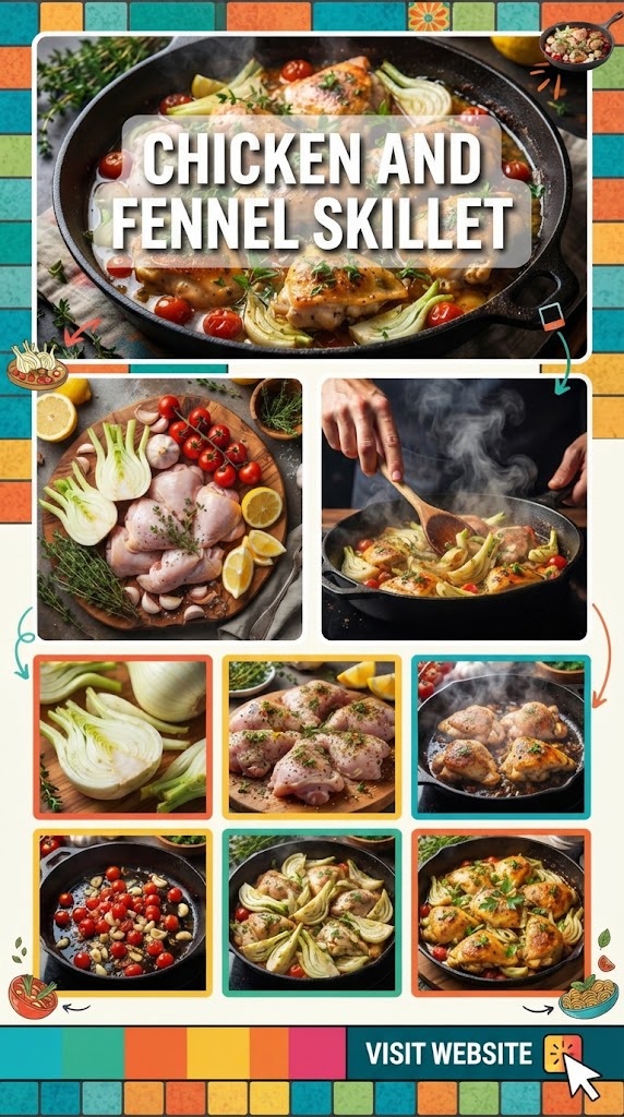 Chicken and Fennel Skillet