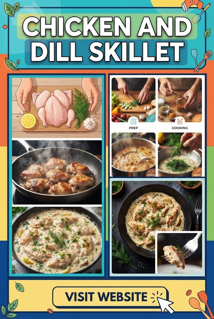 Chicken and Dill Skillet