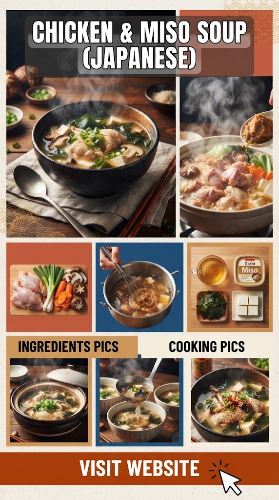 Chicken and Miso Soup (Japanese)